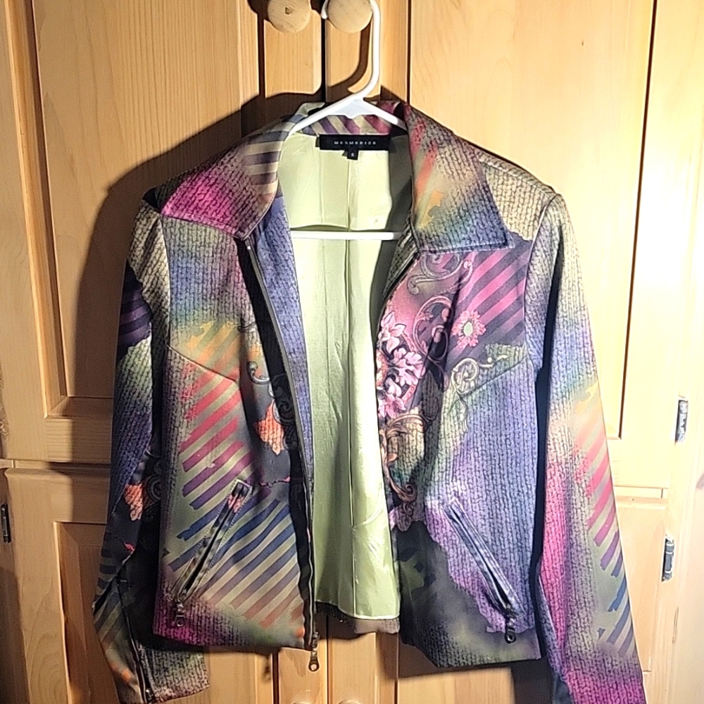 Mesmerize silk jacket